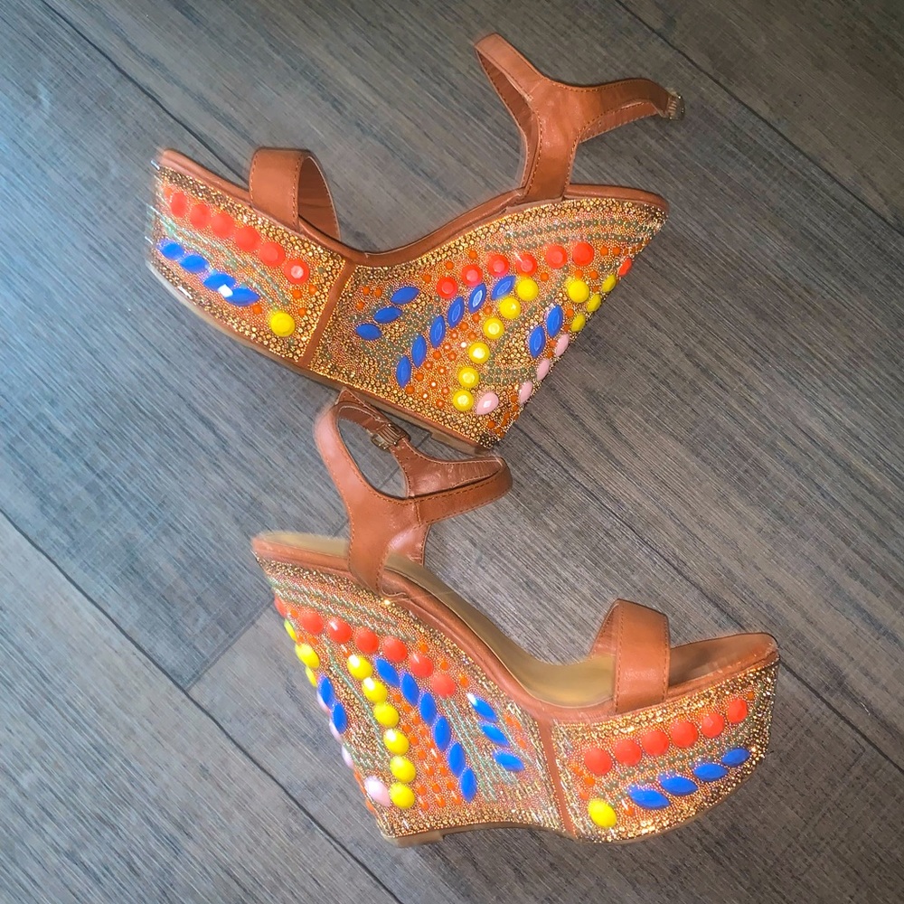 Rhinestone Wedges